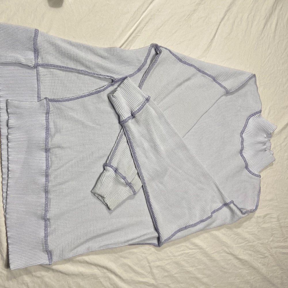 urban outfitters waffle sweatshirt